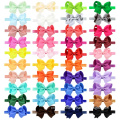 UNIQ Baby Girls Grosgrain Ribbon Hair Bows Headbands Elastic Hair Band Hair Accessories for Infants Newborn